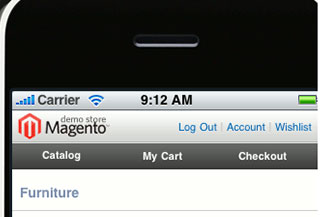 Magento iPhone Optimized Theme
